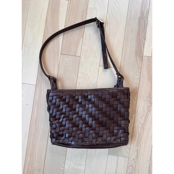 Vintage Gabay Woven Leather Shoulder Bag – Uruguay Made - Picture 2 of 10